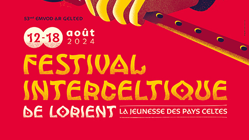 Affiche festival interceltique 2024