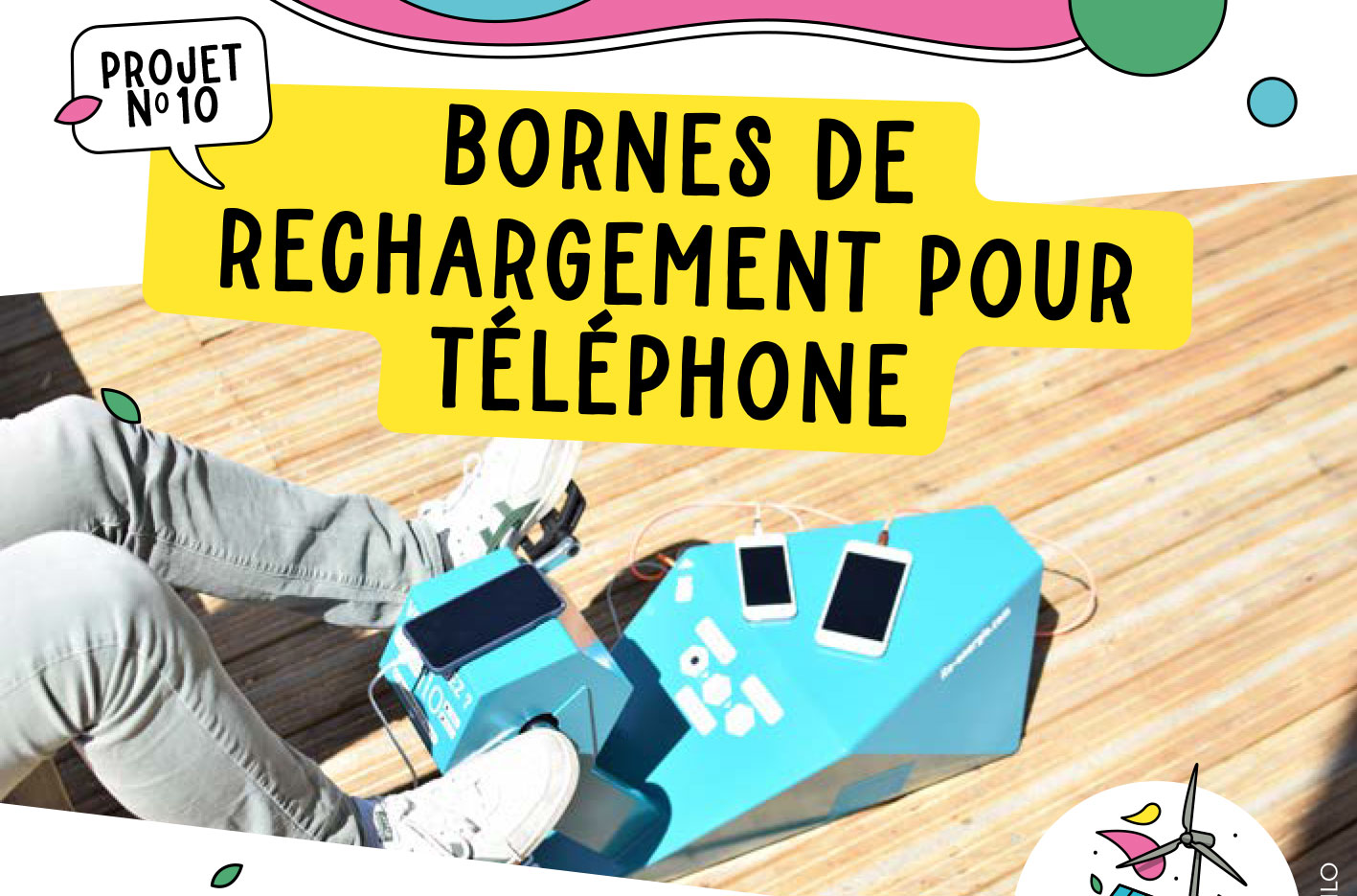 Projet 10 : Bornes de rechargement pour téléphone