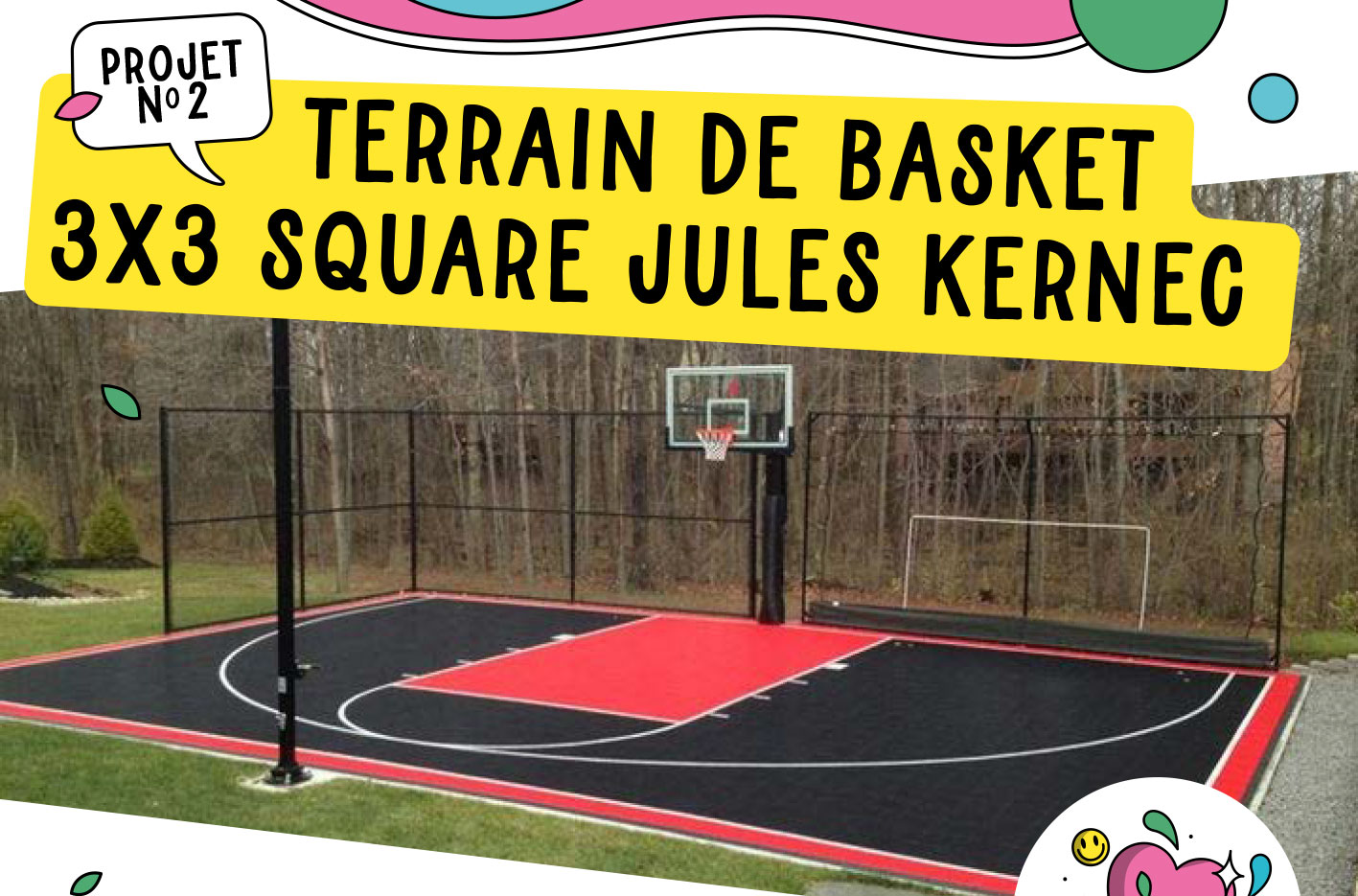 Projet 2 : Terrain de basket 3x3 square Jules Kernec