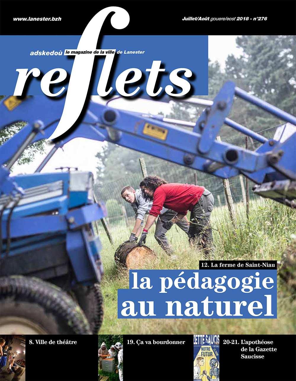 Reflets n°276 - juillet/août 2018