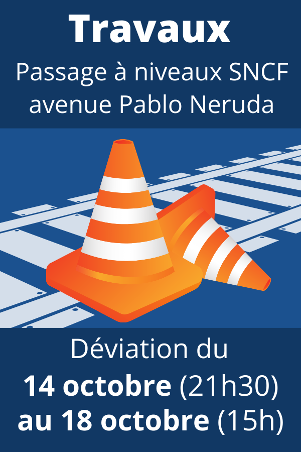 Affiche travaux SNCF