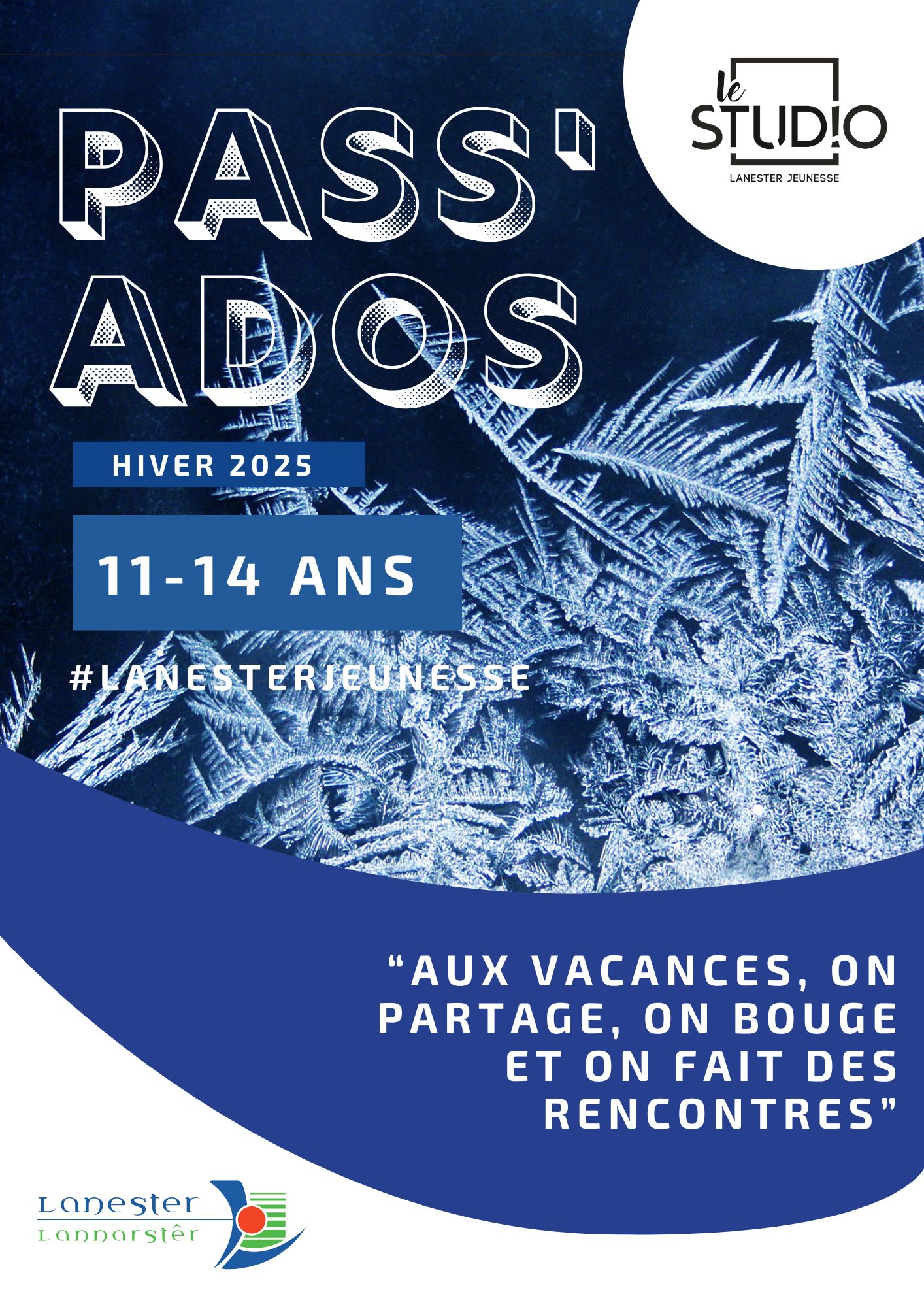 Plaquette PassAdos vacances d'hiver 2025